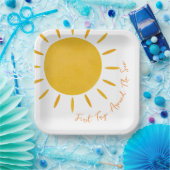 Eerste reis rond het Sun Paper Bord (Feest)