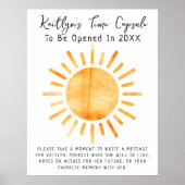 Eerste reis rond het Sun Time Capsule-spel Poster (Voorkant)