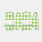 Eerste reis rond zon gunstbox verjaardagsfeestje bedankdoosjes (Uitgevouwen)