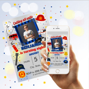 Eerste Responder Fotouitnodiging op zaterdag Kaart