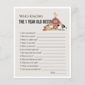 Eerste Rodeo die 1yo Beste 1st Birthday Game kent (Voorkant)