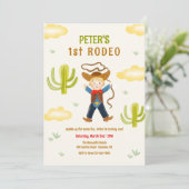 Eerste Rodeo Kaart (Staand voorkant)