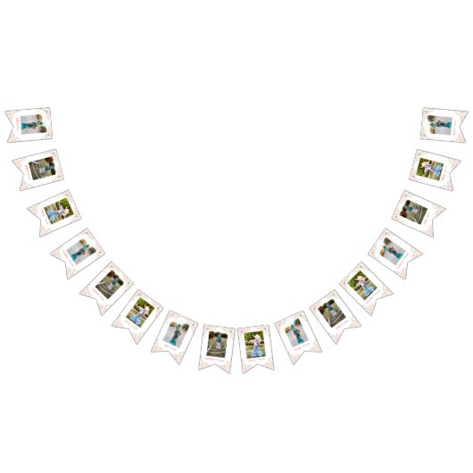 Eerste Rodeo Maandelijkse Foto banner Bunting Flag (Alle)