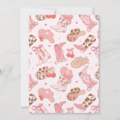 Eerste Rodeo Meiden Bedankkaart (Achterkant)