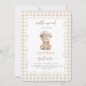 Eerste Rodeo uitnodiging (Voorkant)