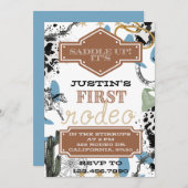 Eerste Rodeo uitnodiging (Voorkant / Achterkant)