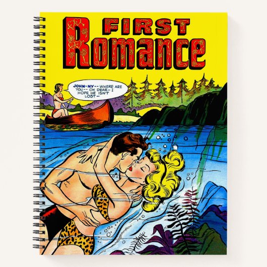 Eerste Romance 07 Girl Comics Notitieboek (Voorkant)
