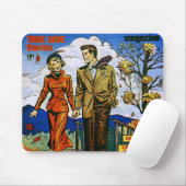 Eerste Romance najaar liefde strips Muismat (Met muis)