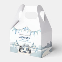 Eerste Ronde Rond Het Circuit Race Auto 1e Verjaar