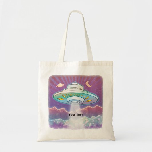 Eerste Ruimteschip Tote Bag (Voorkant)