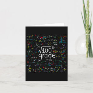 Eerste schooldag 10e leerjaar vierkantswortel van kaart