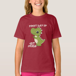 eerste schooldag, eerste dag van de eerste klas t-shirt