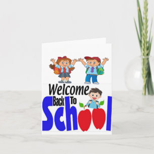 Eerste schooldag Grade One Kaart