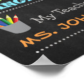 Eerste schooldag Kinderen Poster Foto Rekwisieten (Hoek)