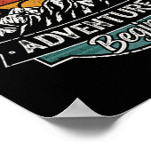 Eerste schooldag laat het 7e leerjaar avontuur zij poster (Hoek)