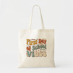 Eerste schooldag sfeer Terug naar school cadeau Tote Bag