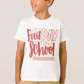 Eerste schooldag t-shirt (Voorkant)