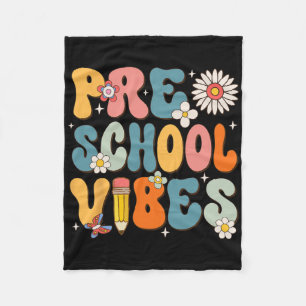 Eerste schooldag vibes byck naar school fleece deken