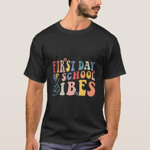 Eerste schooldag Vibes Elementary Terug naar schoo T-shirt