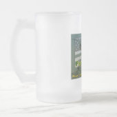 Eerste sergeant cadeau Frosted Mok (Links)