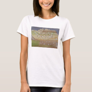 Eerste slag in Athene in 1826, van de Pictorial T-shirt