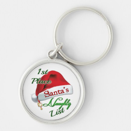 Eerste Sleutelhanger van de Naughty List van de Ke (Voorkant)