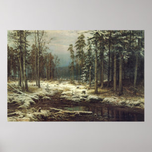 Eerste sneeuw poster
