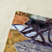 Eerste sneeuwruimdecor strandlaken (In situ)