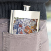 Eerste sneeuwwintercamouflage stijl heupfles (Voorbeeld)