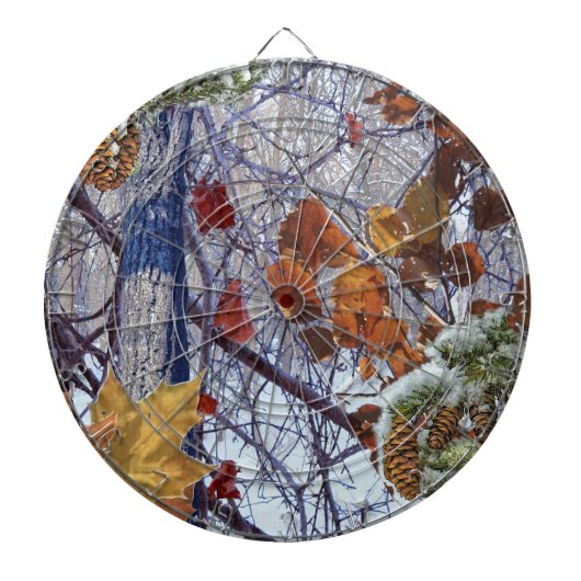 Eerste sneeuwwintercampagne dartbord (Voorkant)