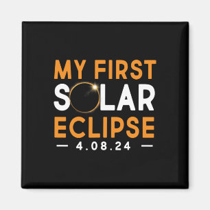 Eerste Solar Eclipse Shirt Jongens Meisjes 2024 So Magneet