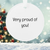 Eerste Solo-piloot Gepersonaliseerde Luchtvaart Ornament