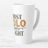 Eerste Solo-vlucht Latte Mok (Rechterhoek)