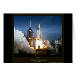 Eerste Space Shuttle start STS-1 Columbia