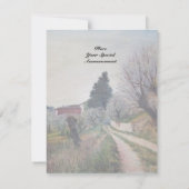 EERSTE SPRING IN TUSCANY KAART (Achterkant)