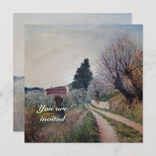 EERSTE SPRING IN TUSCANY LANDSCAPE KAART