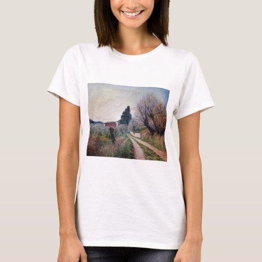 EERSTE SPRING IN TUSCANY T-SHIRT (Voorkant)