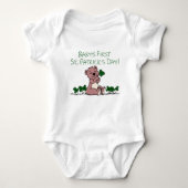 Eerste St. Patrick's Day Romper (Voorkant)