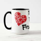 " Eerste stap " Mok (Links)