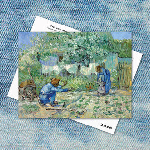 Eerste stappen Baby Vincent van Gogh Briefkaart