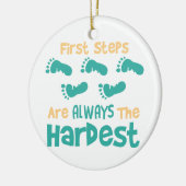 Eerste stappen keramisch ornament (Links)