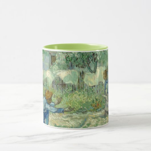 Eerste stappen, na Millet door Vincent Van Gogh Mok (Midden)