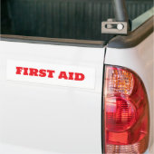 EERSTE STEUN BUMPERSTICKER (Op Truck)