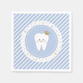 Eerste tand papier servet (Voorkant)