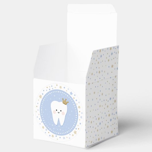 Eerste Tand Party Favor Box Bedankdoosjes (Geopend)