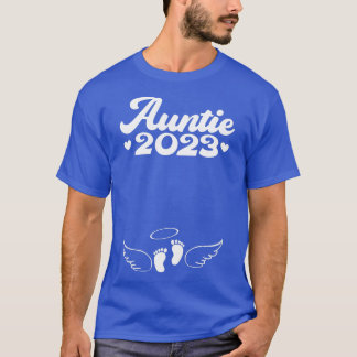 Eerste tante 2023 Zwangerschap T-shirt