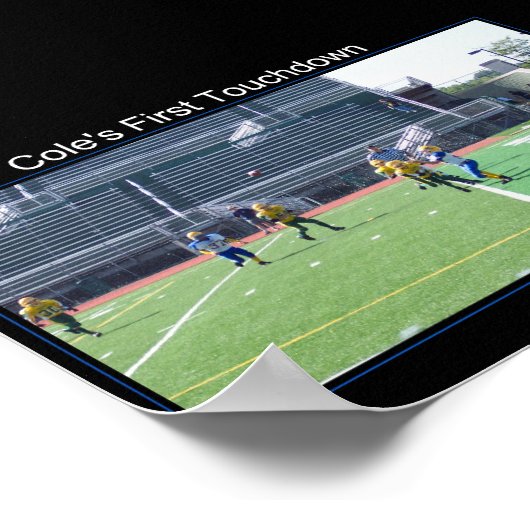 Eerste TD van Cole Poster (Hoek)