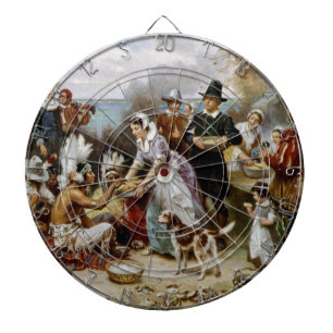 eerste Thanksgiving Dartbord