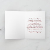 Eerste Thanksgiving in de Nieuwe Kaart van het (Binnen)