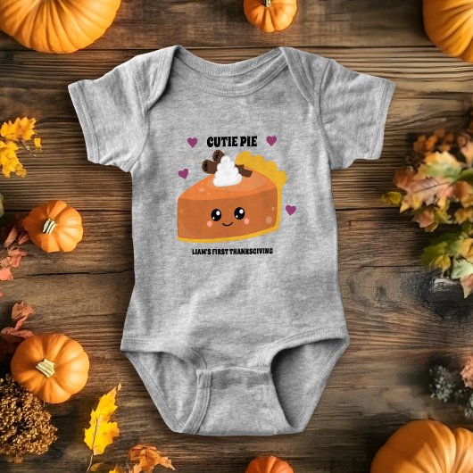 Eerste Thanksgiving Outfit - Lief Kindje Romper